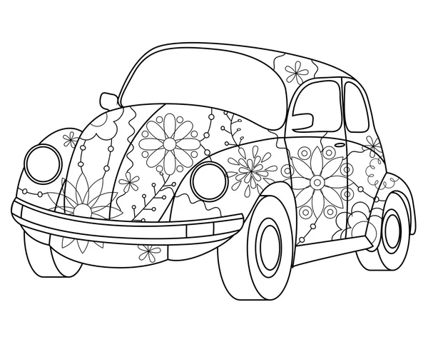 Volkswagen Beetle Coloring Pages