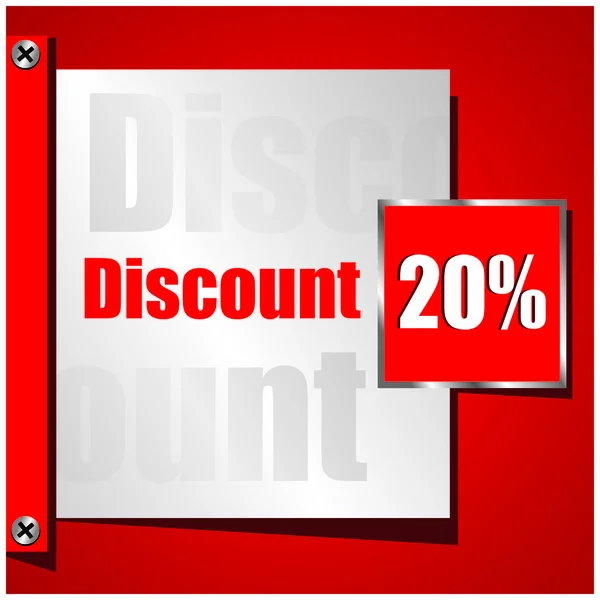 Discount — Stock Vector