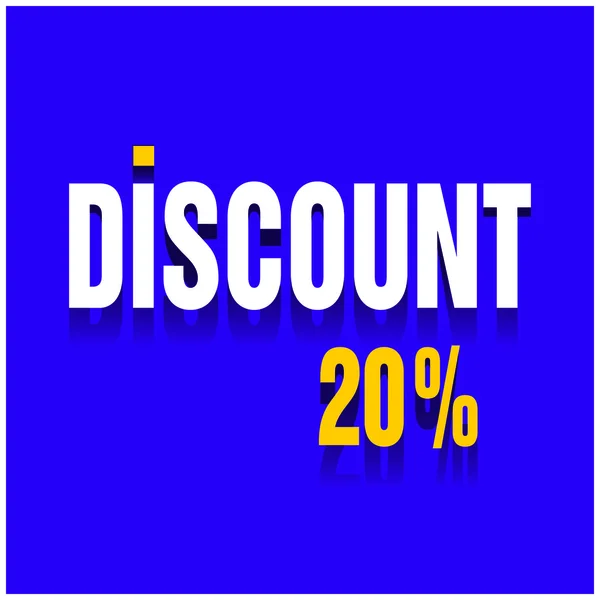 Discount — Stock Vector