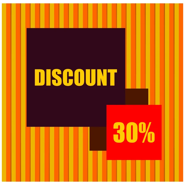 Discount — Stock Vector