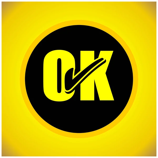 OK icône — Image vectorielle
