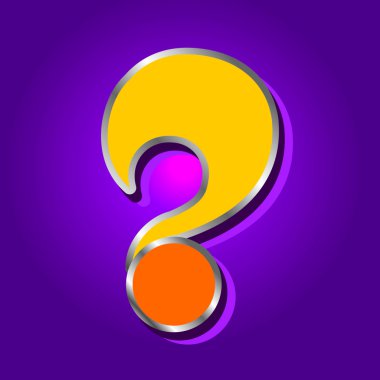 Soru işareti simgesi