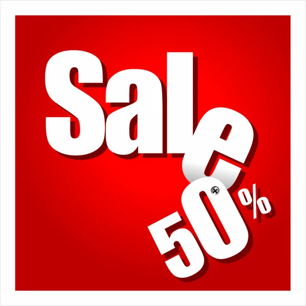 Sale percent — Stock Vector