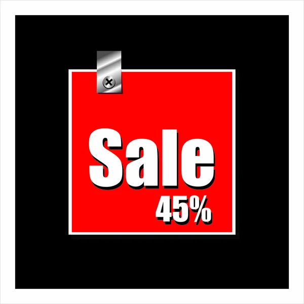 Sale percent — Stock Vector