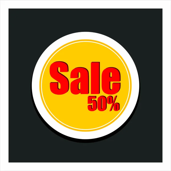 Sale percent — Stock Vector