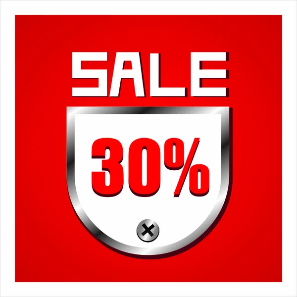 Prodej procenta — Stockový vektor