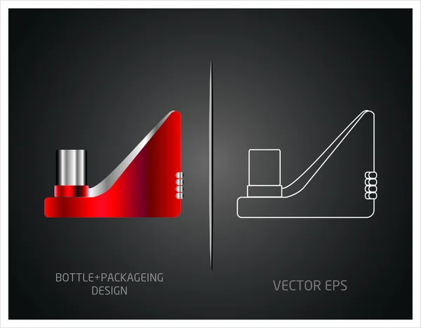 Parfymflaskor — Stock vektor