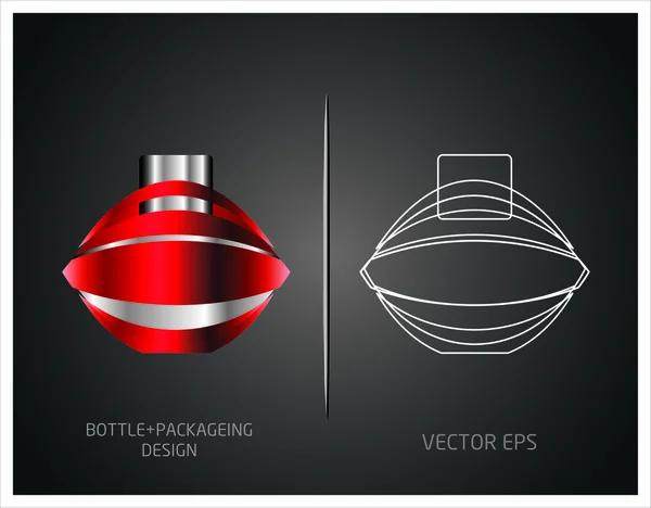 Frascos de perfume — Vector de stock