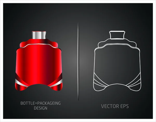 Frascos de perfume — Vector de stock