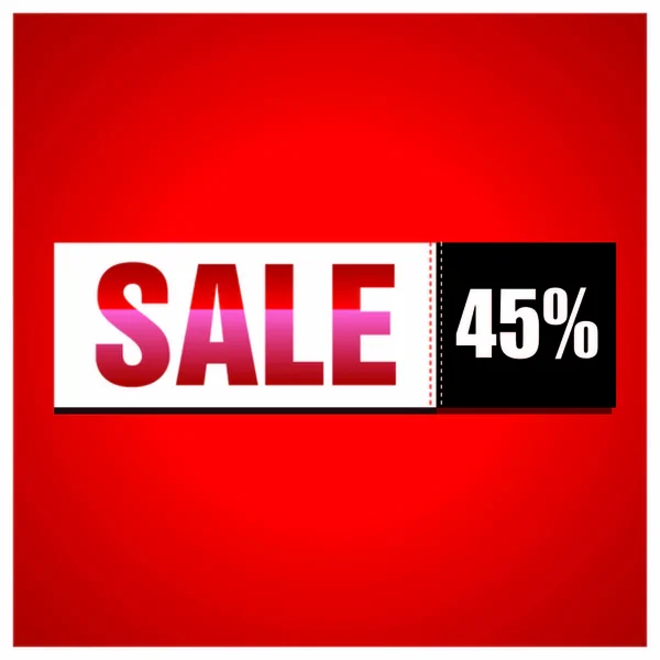 Sale percent — Stock Vector