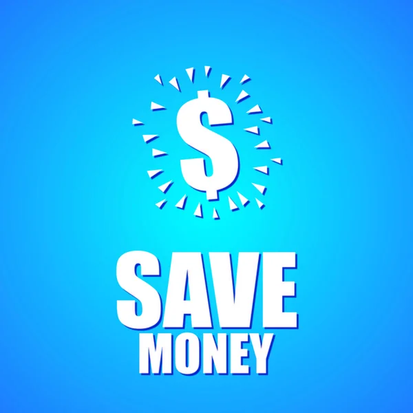 Savings concept — Stock Vector