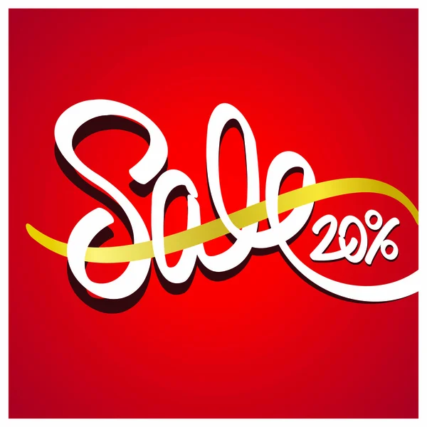 Sale percent — Stock Vector