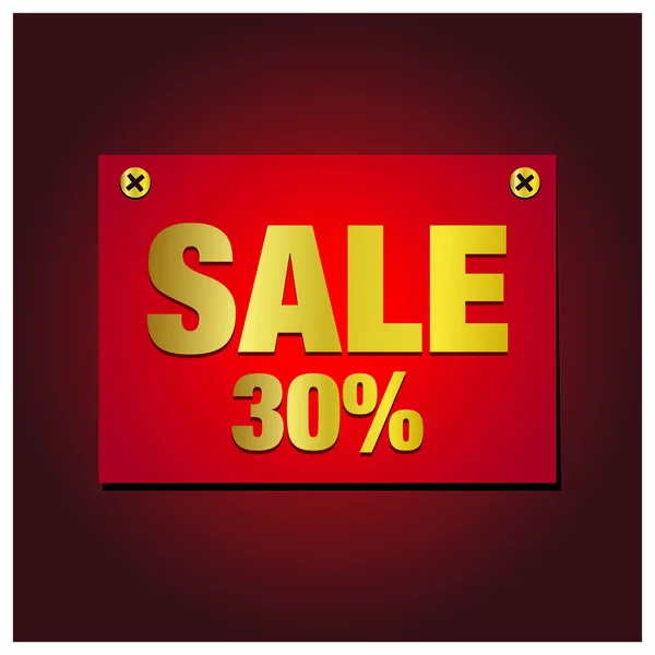 Sale percent — Stock Vector