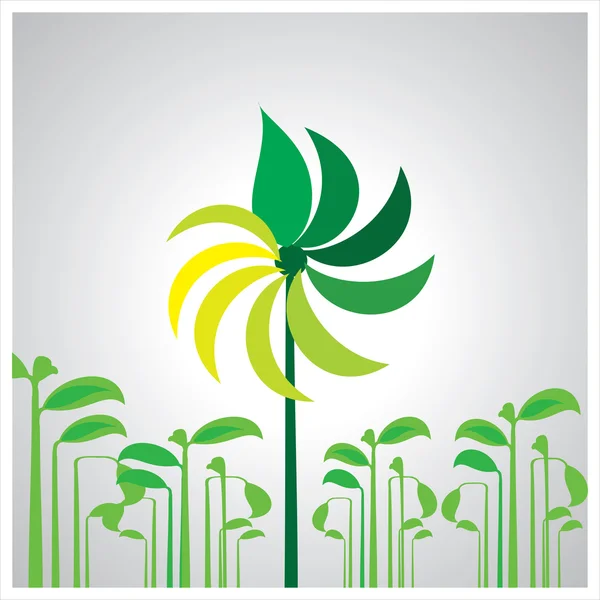 Φυτό & συγκομιδή Vector εικονογράφηση γεωργία — Διανυσματικό Αρχείο