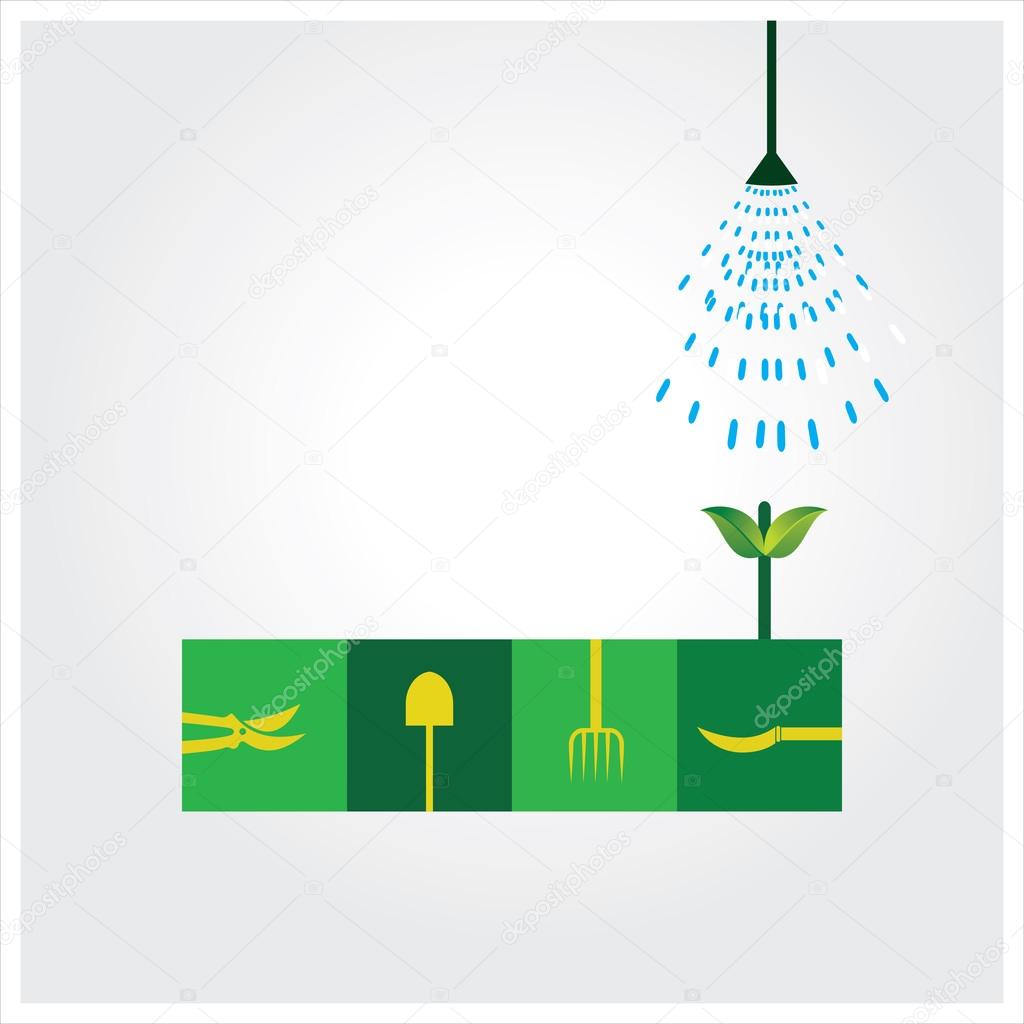 Plant & agriculture   harvesting  Vector illustration
