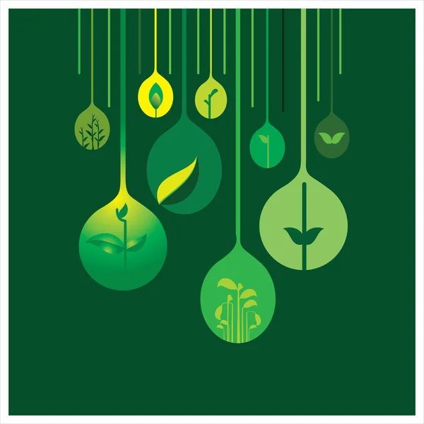 Plant & landbouw oogsten vectorillustratie — Stockvector