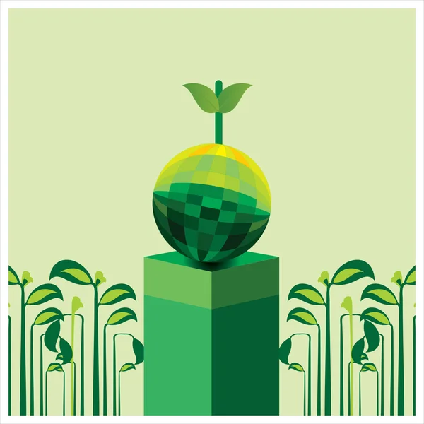 Planta & agricultura colheita Vector ilustração — Vetor de Stock