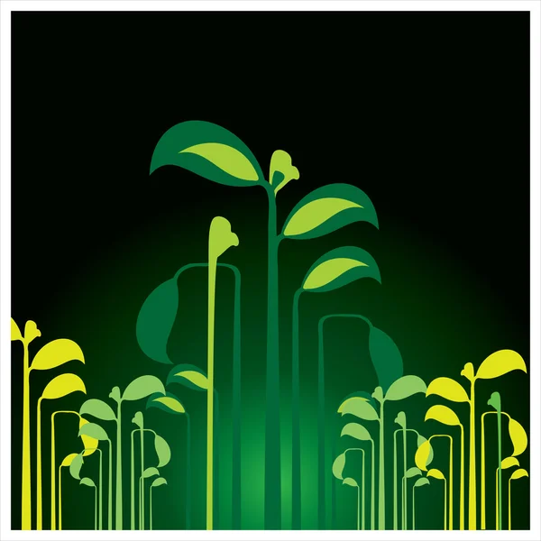 Plant & landbouw oogsten vectorillustratie — Stockvector