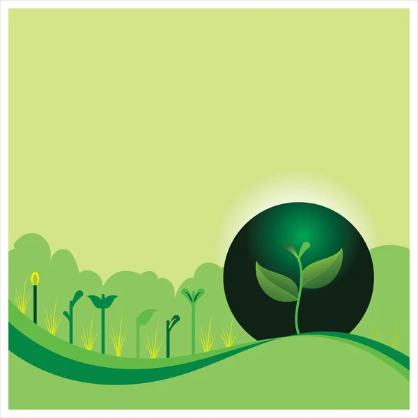 Plant & landbouw oogsten vectorillustratie — Stockvector