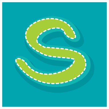 Nakış ücreti stil alfabesi