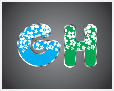 Aphabet A dan Z vektör için