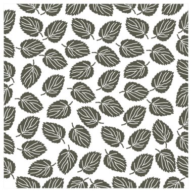 Meyve, yaprak ve çiçekler seamless modeli