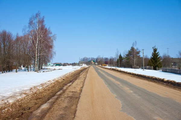 Russische dorp Klushino — Stockfoto