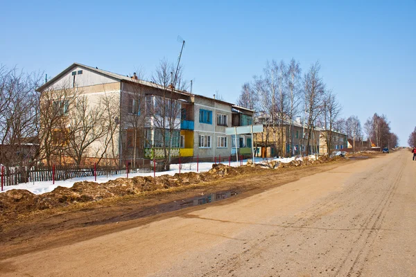 Russisches Dorf klushino — Stockfoto