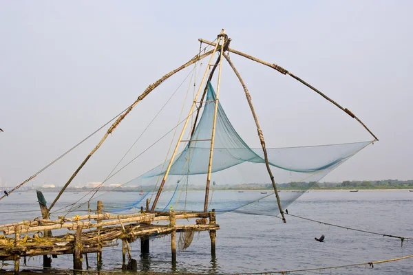 中国钓鱼网 — 图库照片