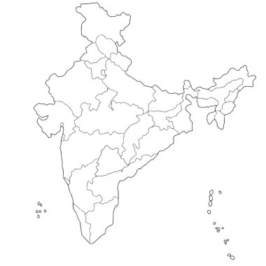 Hindistan Haritası