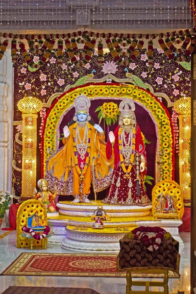 Tanrılar Sita ve Rama — Stok fotoğraf