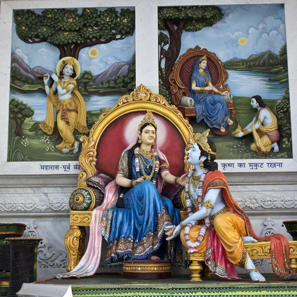 Radha und Krishna — Stockfoto