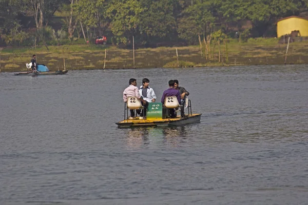 Indian boating — Stock Photo, Image