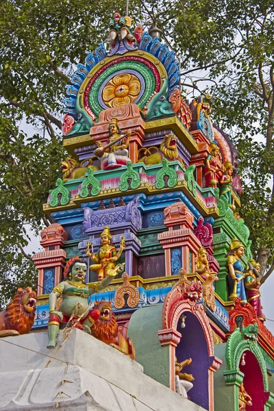 Detail of the Hindu temple — Stock Photo, Image
