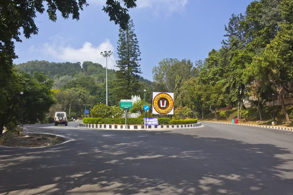 Encruzilhada em tirumala — Fotografia de Stock