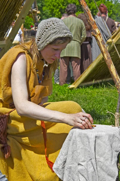 Fortune-teller witch — Stock Photo, Image