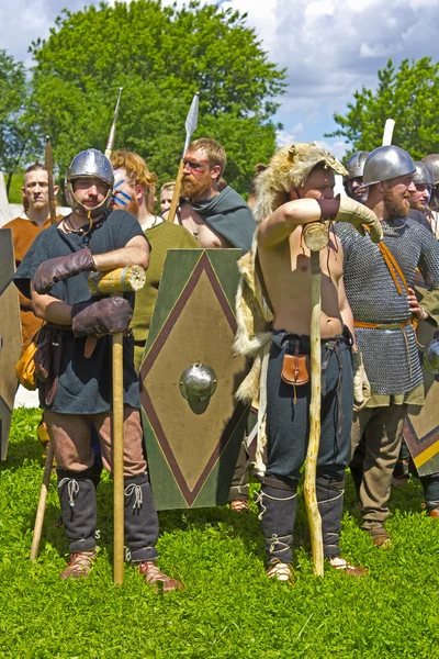 German warriors — Stock Photo, Image