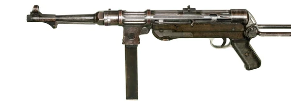 MP-38 Submachinegun izolovány rohoží na bílém pozadí — Stock fotografie