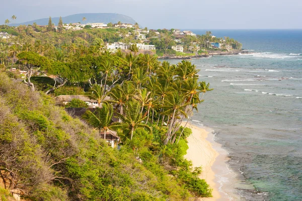 Diamond Head Beach Park Costa Più Meridionale Dell Isola Oahu — Foto Stock