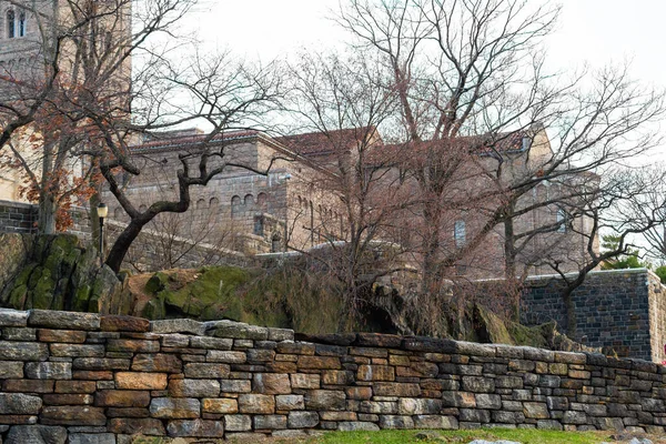 Fort Tryon Park Hiver Upper Manhattan New York — Photo