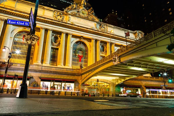 Manhattan Usa December 2013 Grand Central Station Christmas New Year — Stock Fotó