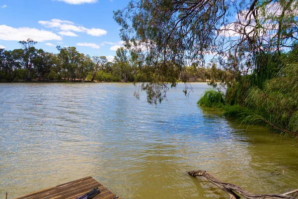 Муррей Керлваа Nsw Кордон Вікторією — стокове фото