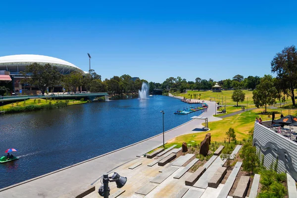 Adelaide Australien Dezember 2014 Erholungs Und Kulturzentrum River Torrens Mit — Stockfoto