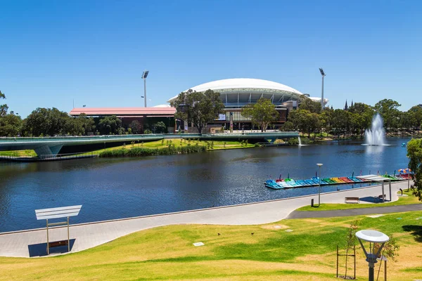 River Torrens Adelaide Oval North Adelaide Australia — Stock Photo, Image