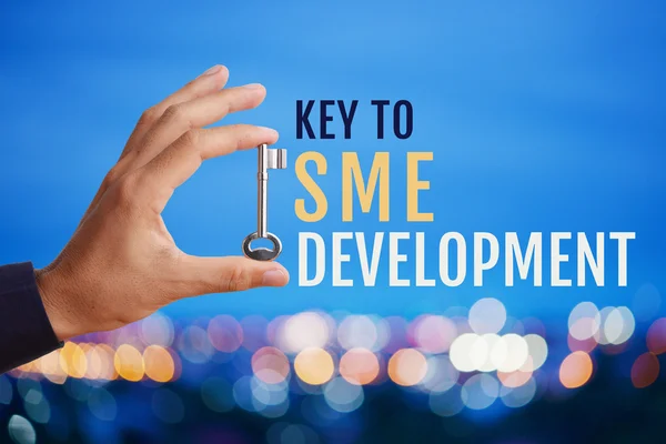 Key to SME development — Stock Photo, Image