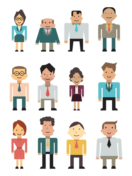 Business people — Stock Vector
