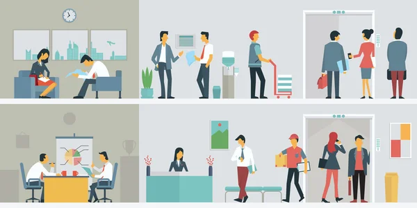 Ofisteki iş adamları