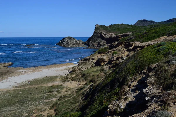 Die Küste Von Porto Palmas — Stockfoto