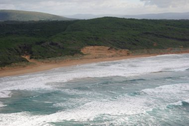 Porto Ferro plajı manzarası
