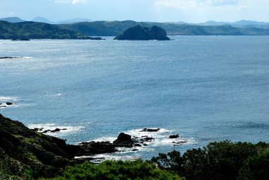 Coscia di Donna sahili manzarası